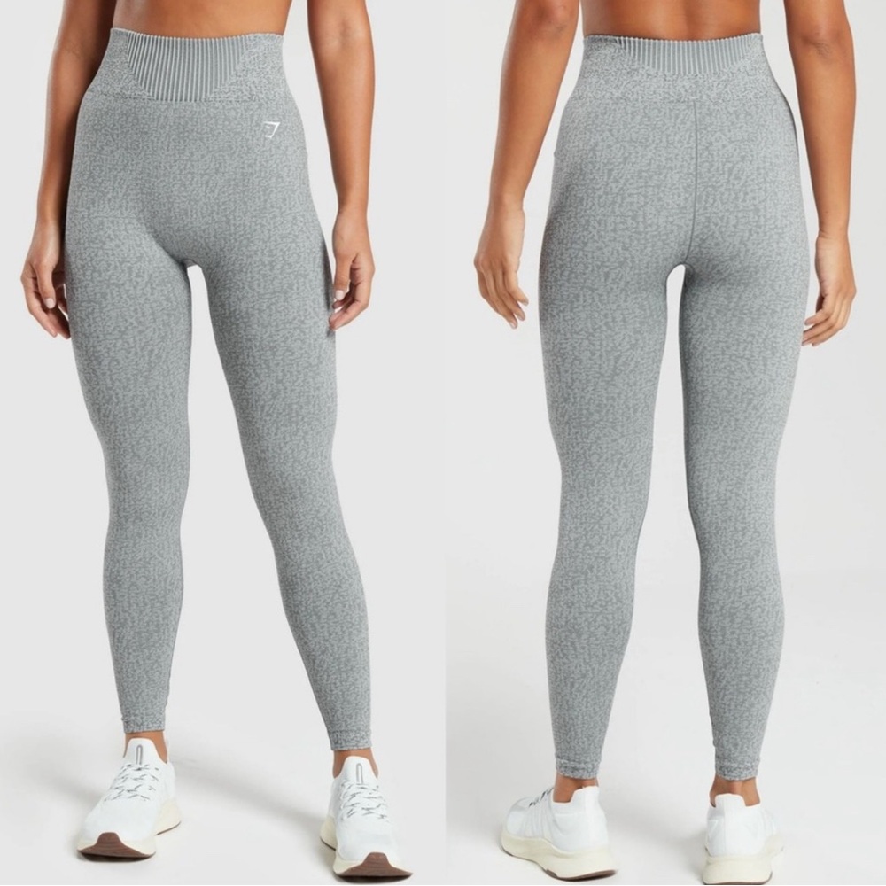 Gymshark Gray High-Waisted Leggings